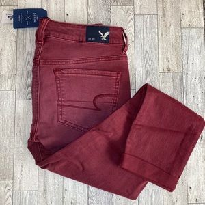American Eagle Outfitters Super Super Stretch Jegging Crop | Size 4